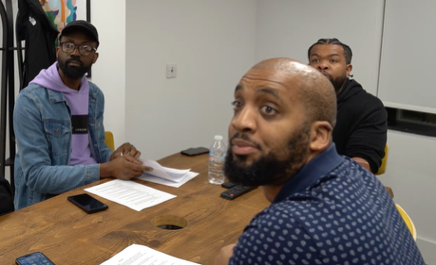 The Eggcellent Farms founding team reviewing incorporation paperwork, July 2024